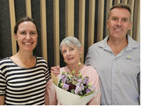 Linda Mackellar, Cathrine Reeves and Lindsay Garnock