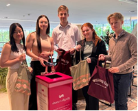 Canberra office delivering care bags to 'Share the Dignity' for International Women's Day 